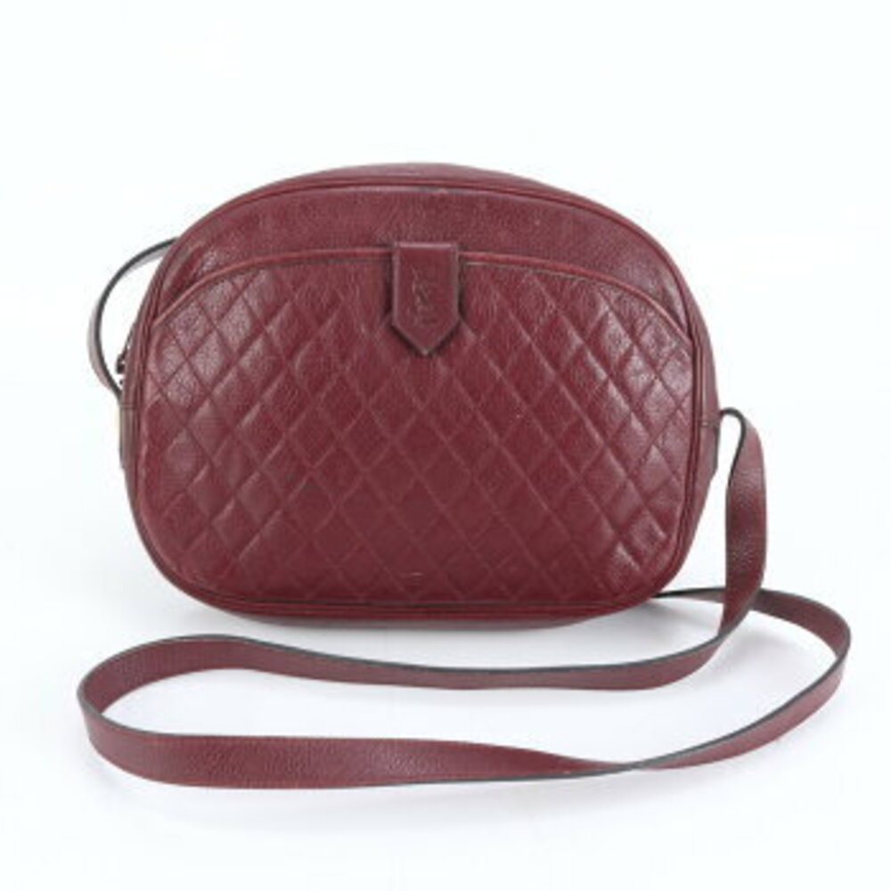 YSL Yves Saint Laurent quilted leather shoulder bag crossbody tote